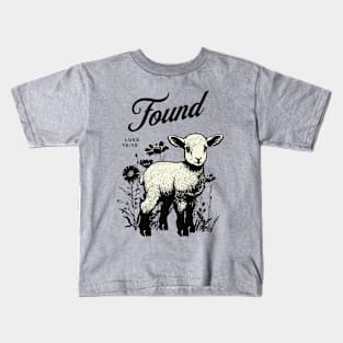 Now I'm Found Christian Women's Kids T-Shirt